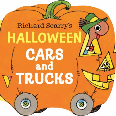 Cover of Richard Scarry's Halloween cars and trucks